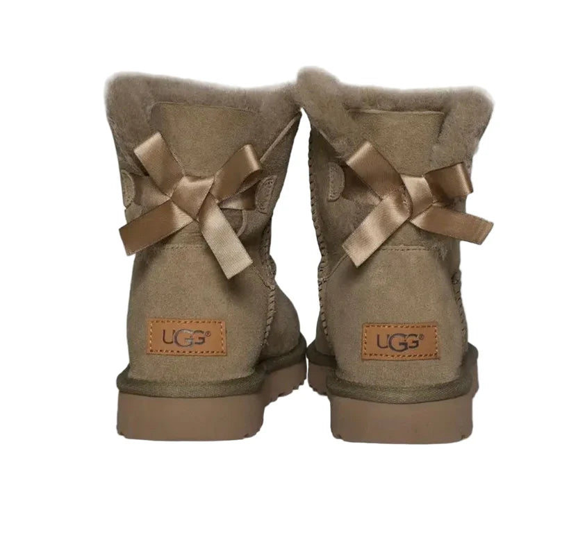UGG Mini Bailey Bow II Boot Snow Boots Light Brown