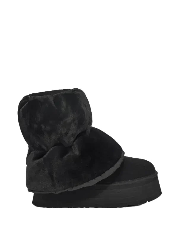 UGG Mini Dipper Puffer Black Boots