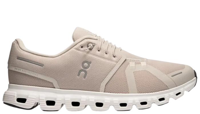 On Running Cloud 6 Pearl White