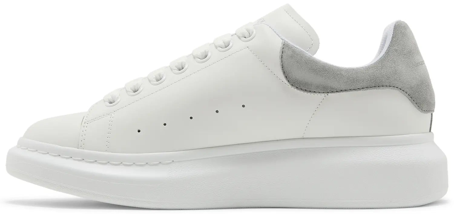 Alexander McQueen Oversized Sneaker 'White Grey Suede'