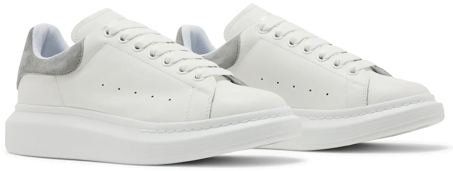 Alexander McQueen Oversized Sneaker 'White Grey Suede'