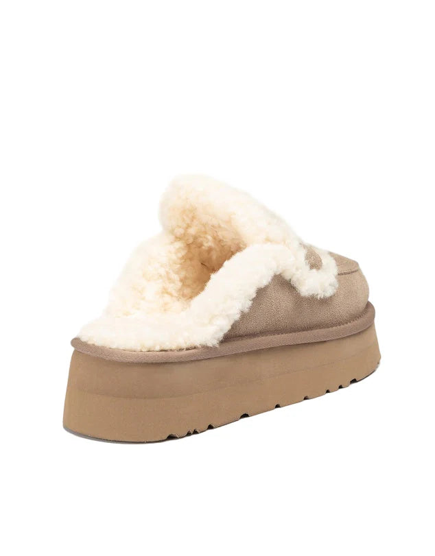 UGG Violet Shearling Platform Slipper