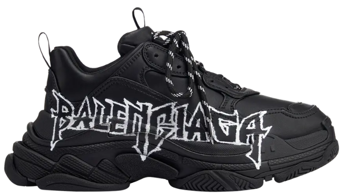 Balenciaga Triple S Sneaker 'DIY Metal - Black White'