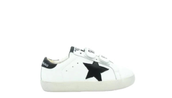 Kids Golden Goose Super Star (White*Black Star)
