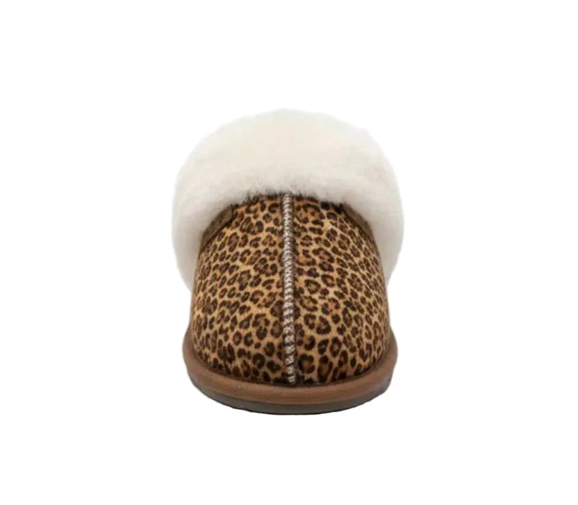 UGG Scuffette II Snow Leopard Slipper
