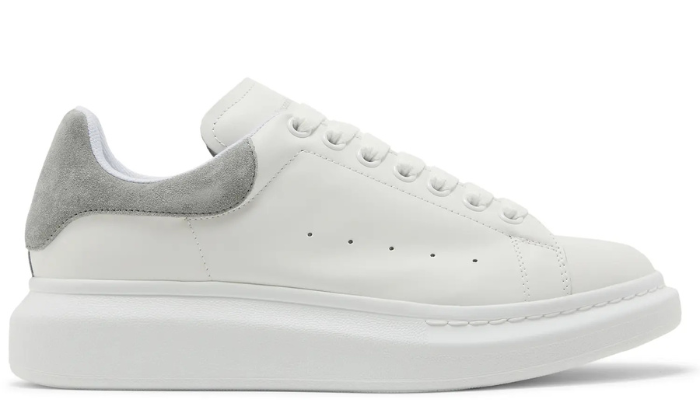 Alexander McQueen Oversized Sneaker 'White Grey Suede'