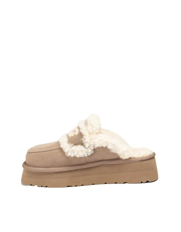 UGG Violet Shearling Platform Slipper