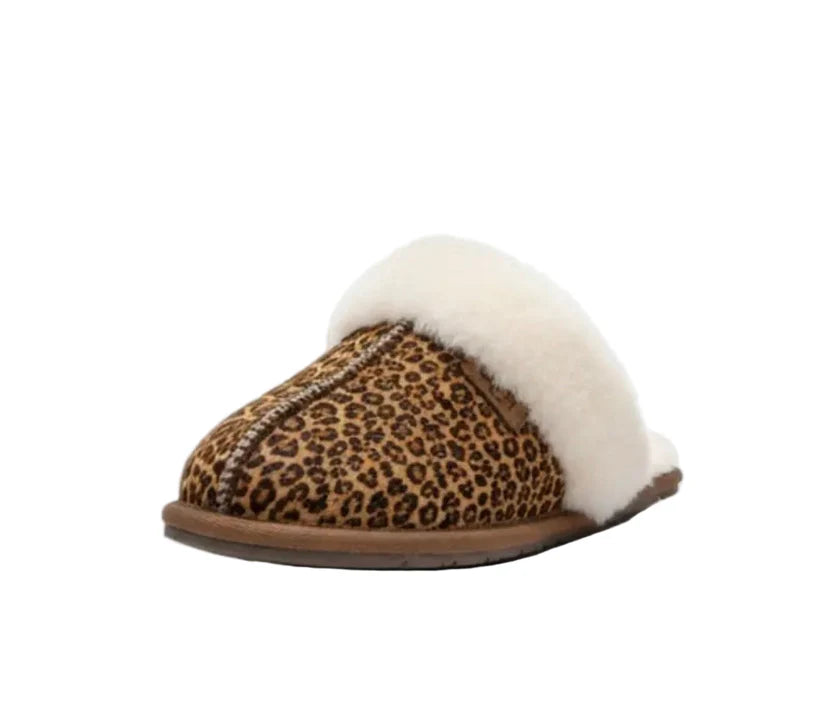 UGG Scuffette II Snow Leopard Slipper