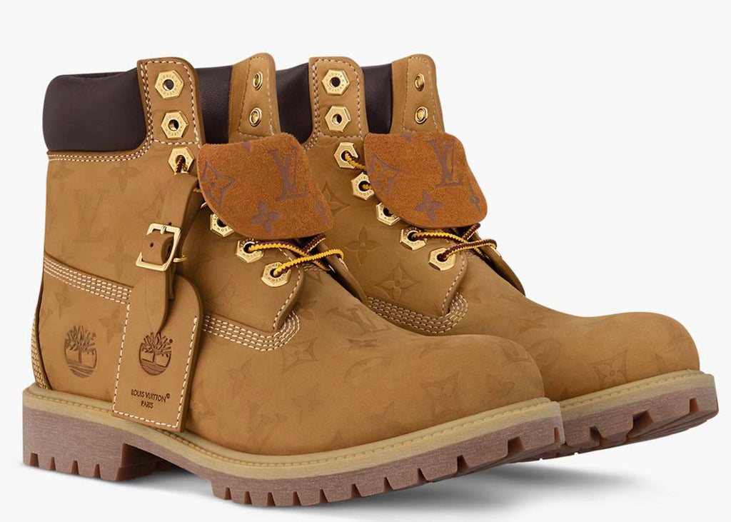 Louis Vuitton x 6 Inch Ankle Boot 'Embossed Monogram - Wheat'