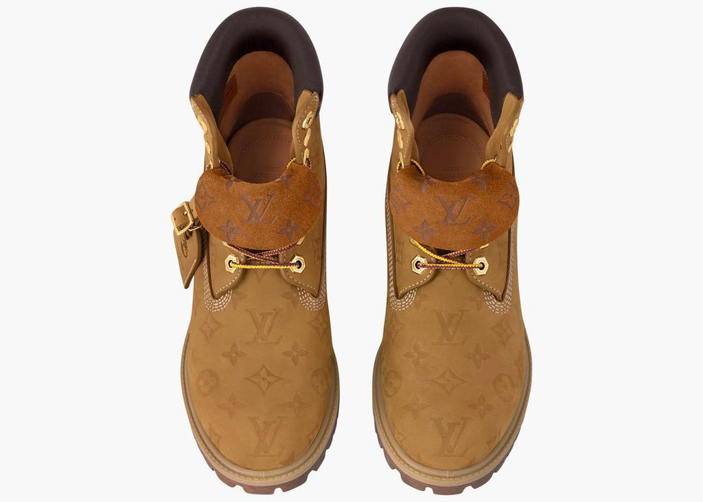 Louis Vuitton x 6 Inch Ankle Boot 'Embossed Monogram - Wheat'