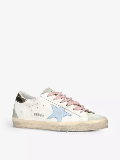 Super Star Sneaker in White, Ice & Platinum