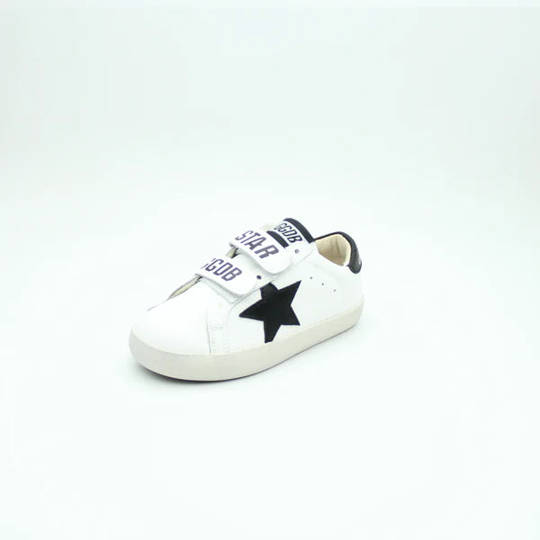 Kids Golden Goose Super Star (White*Black Star)
