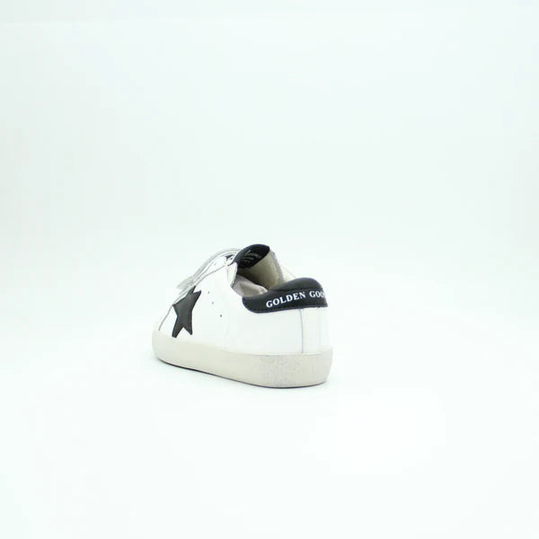 Kids Golden Goose Super Star (White*Black Star)