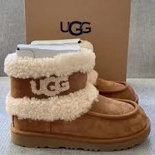 Ugg Ultra Mini Fluff Boot 'Chestnut'
