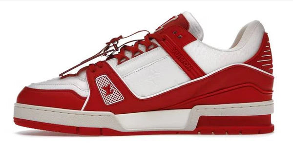 Louis Vuitton Trainer Red White