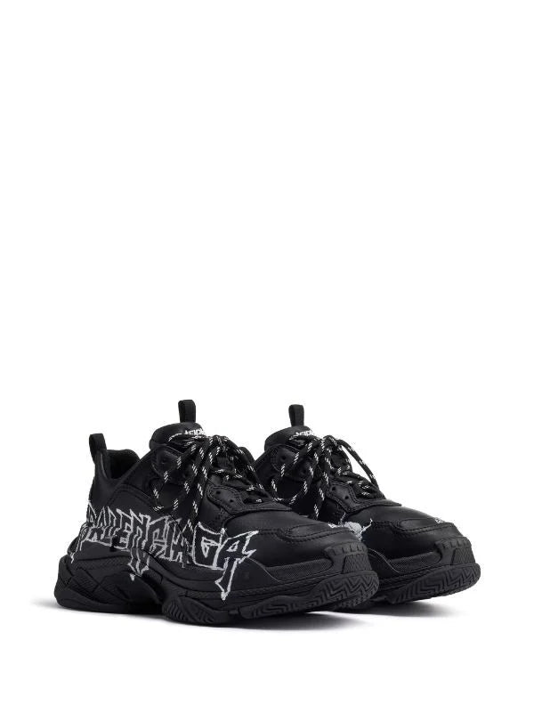 Balenciaga Triple S Sneaker 'DIY Metal - Black White'