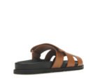 Hermes Chypre Sandal Naturel Black Smooth Calfskin Leather
