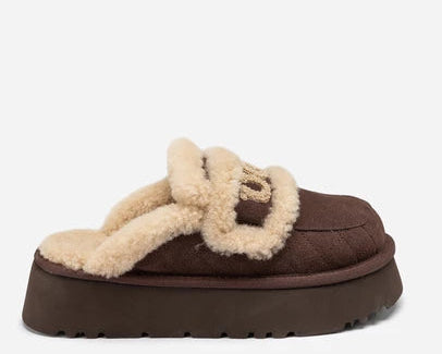 UGG Violet Shearling Platform Slipper