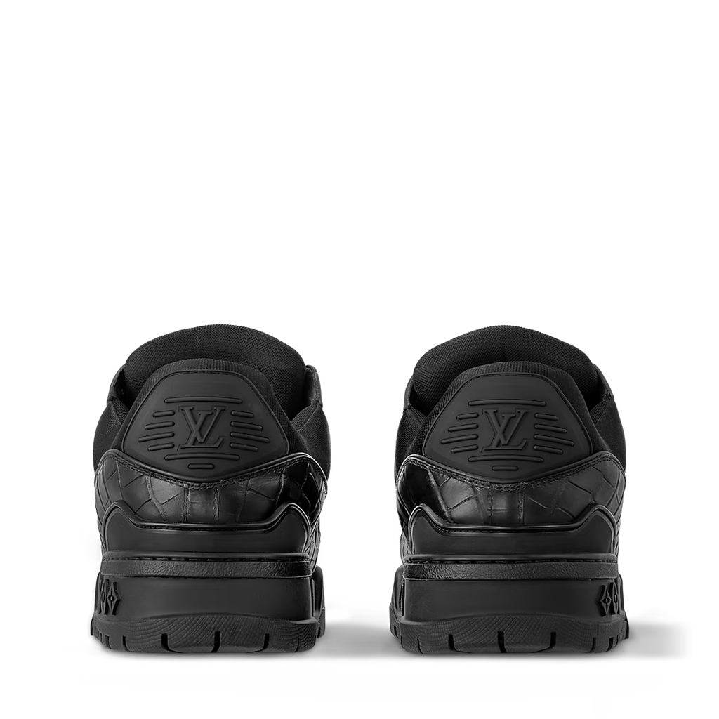 Louis Vuitton Black Monochrome Louis Vuitton LV Trainer Black/Black