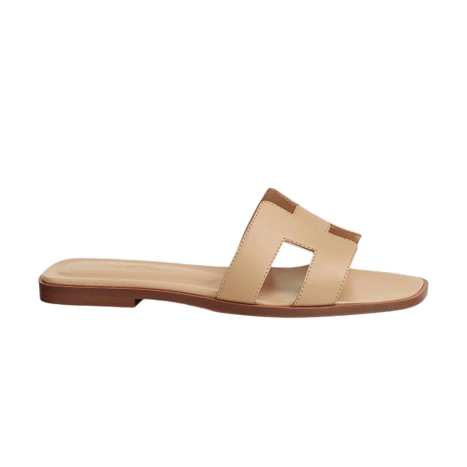 Hermes Oran sandals beige